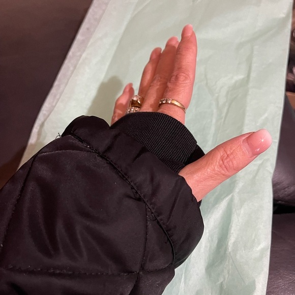 WEWOREWHAT Quilted Jacket - Black and Blue size small NWT Xmas gift - Picture 5 of 10